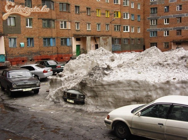 Egy késő őszi beállás a parkolóba
