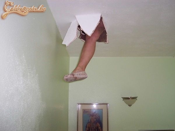 Nagyi én mondtam,hogy ne ugrálj!