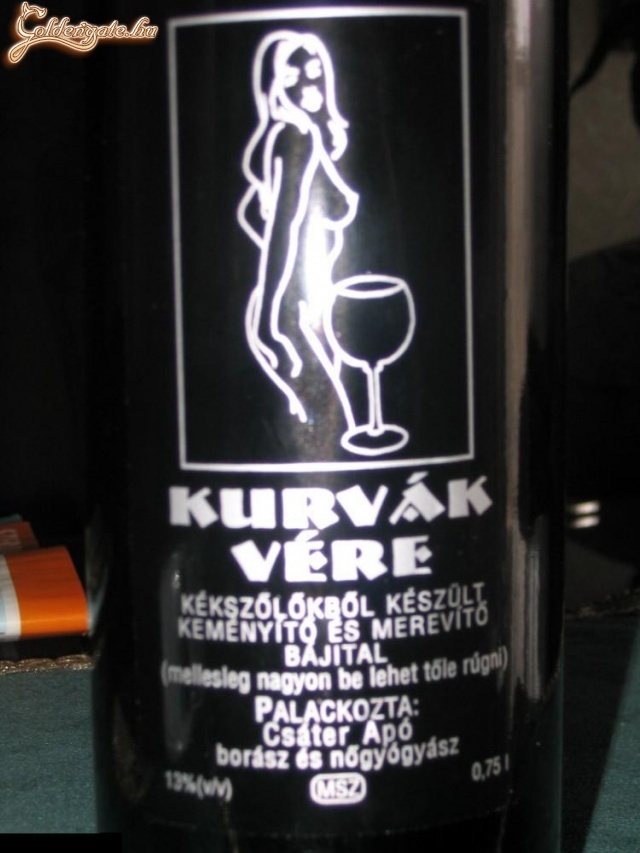 Bor az utcasarokról.