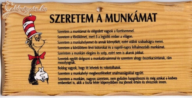 Szeretem a munkát!