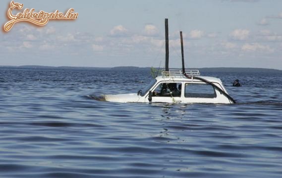 kétéltű autó !