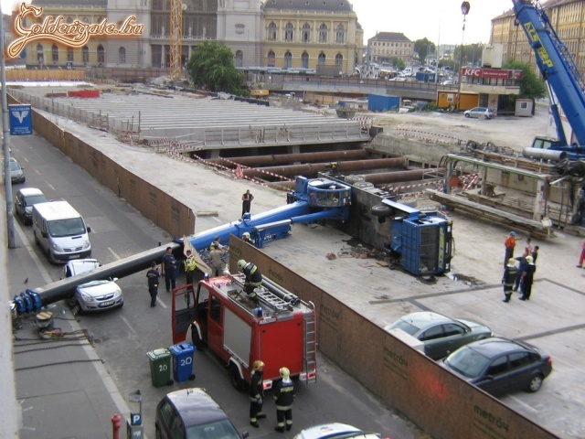 Daru leparkolt