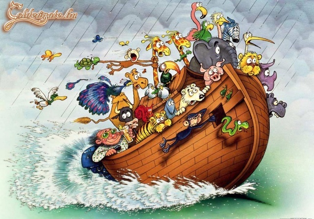 Modern Noé és a bárkája