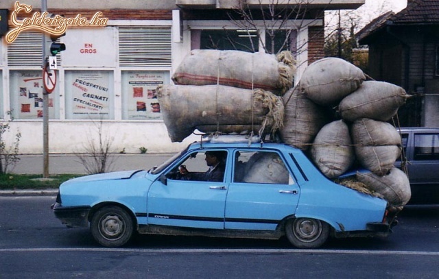 Ha már nem lesz bejáratós a dacia, jobban megpakolhatjuk !