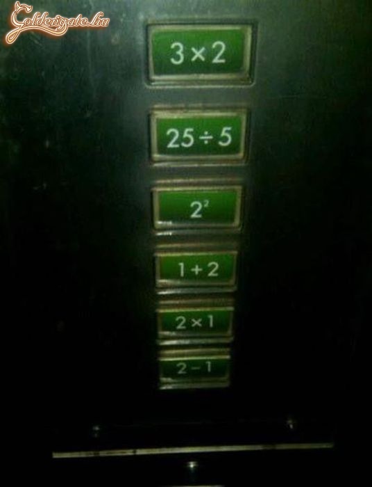 Talán matekosok laknak ebben a házban??