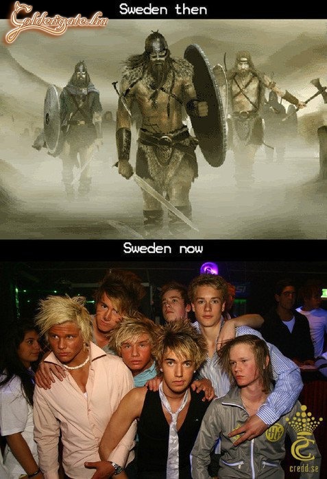 Svédek régen és most