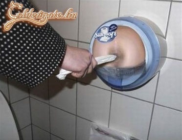 Speciális Wc papír tartó