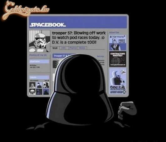 Darth Vader Spacebook-ozik