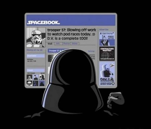 Darth Vader Spacebook-ozik