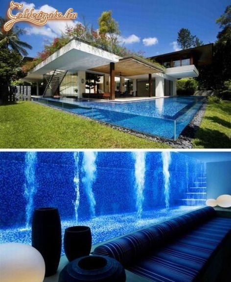 medencés ház