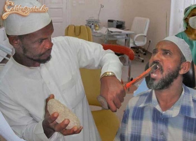 Arab fogorvos....:D:D