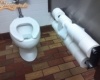 wc sok papírral