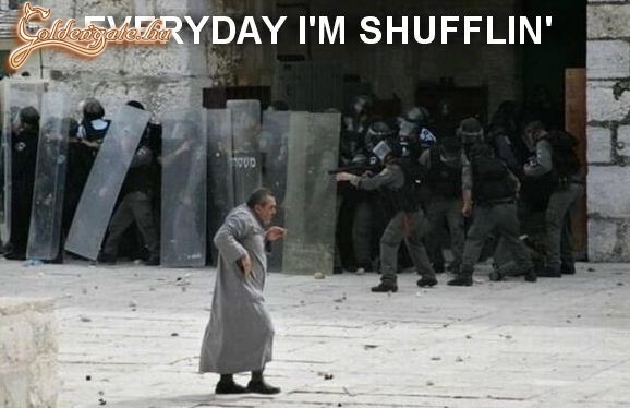 Everyday I'm shufflin'