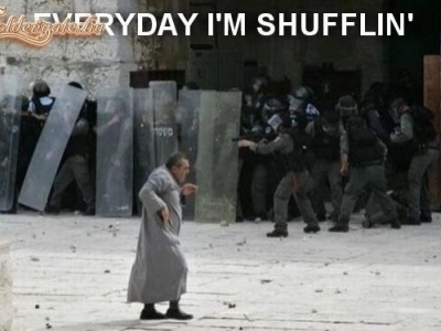 Everyday I'm shufflin'