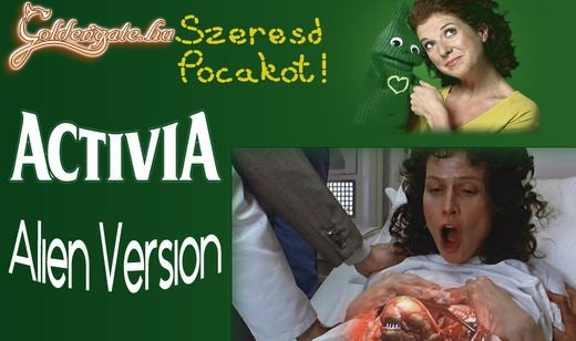 Pocak, alien verzió