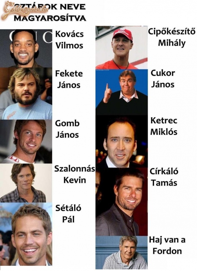 érdekes nevek