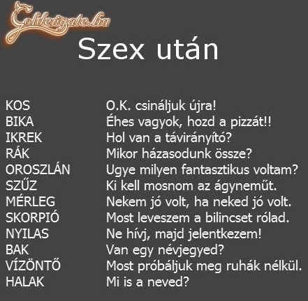 Szex után