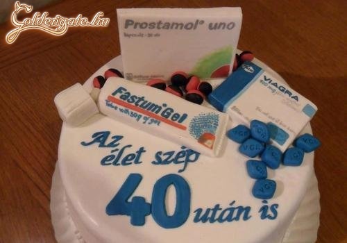 torta 40 év felett :D