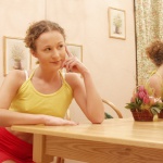 Maszti a tükör előtt - 1. kép