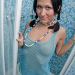 Vibris élvezet a zuhanyzóban - 18. kép