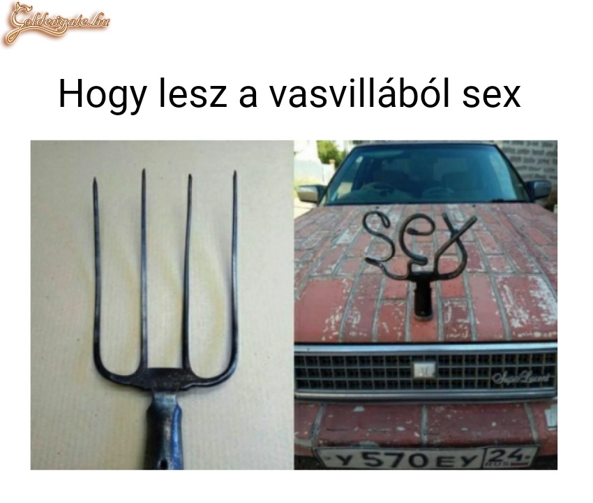 Vasvillából szex