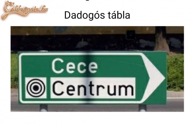 Dadogós tábla