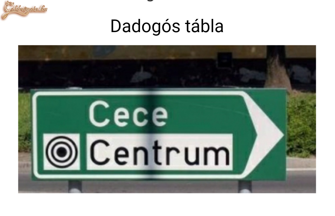 Dadogós tábla