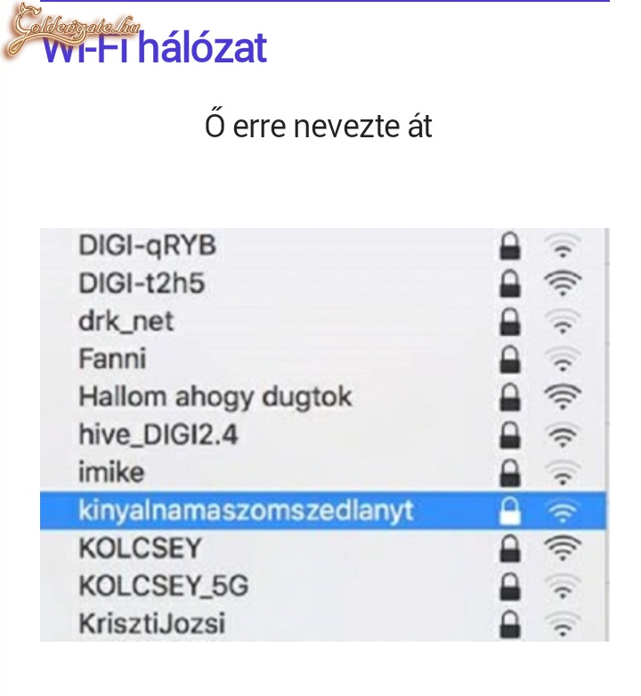WI-FI hálózat