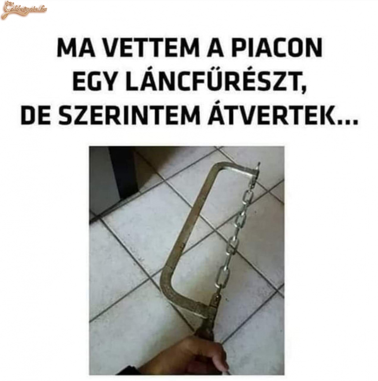 Egy igazi láncfűrész 