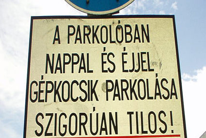 A parkolás témája :)