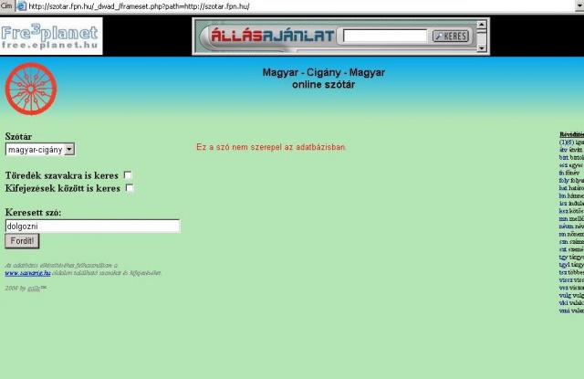 Szótár :)