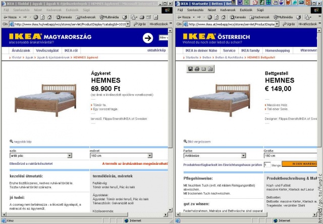 Ez aztán szép... Érdemes összevetni az árakat!