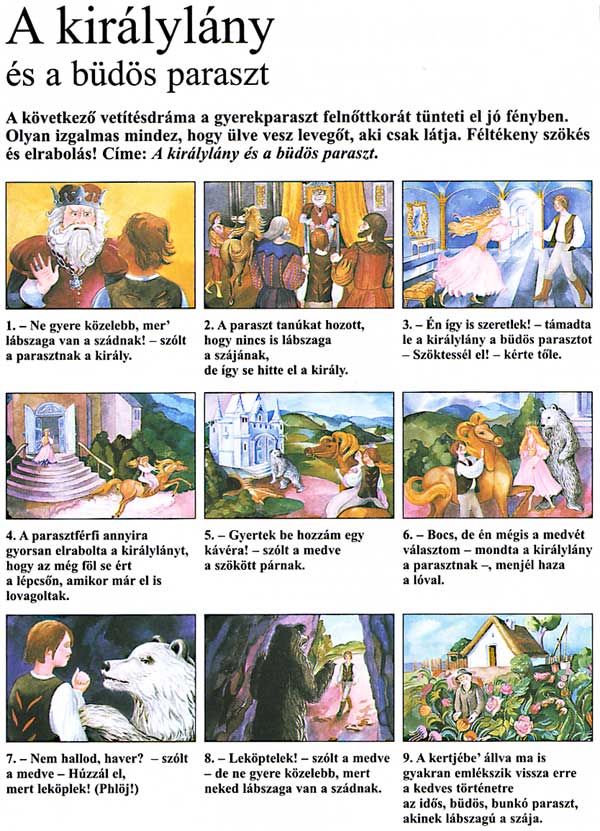 A királylány és a büdös paraszt (aki még nem ismeri)