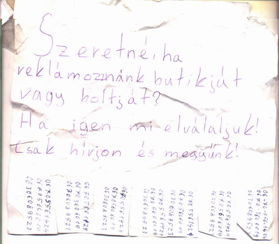 Asszem én náluk fogok reklámozni :)