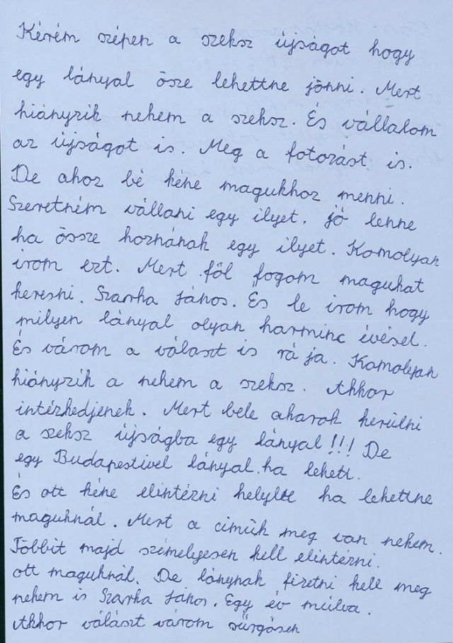 Jelentkezés pornófotózásra