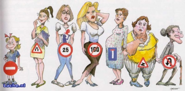 Erotikus KRESZ. Kinek ez jön be, kinek az...