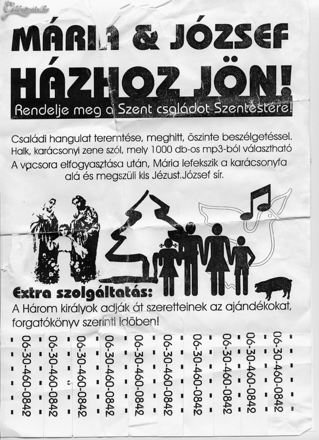 Mária és József házhoz jön :)