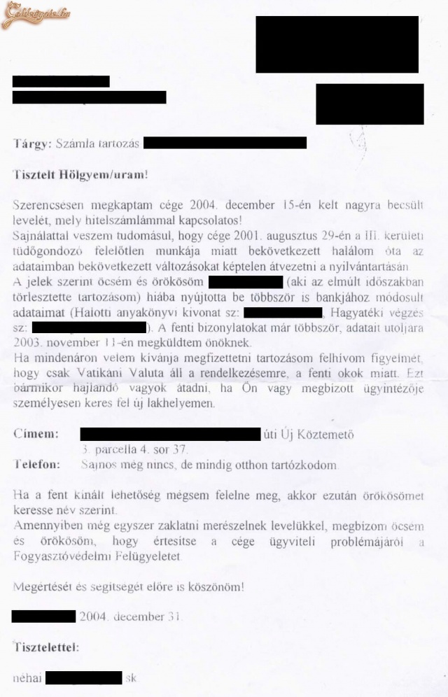 A banki bürokrácia :)