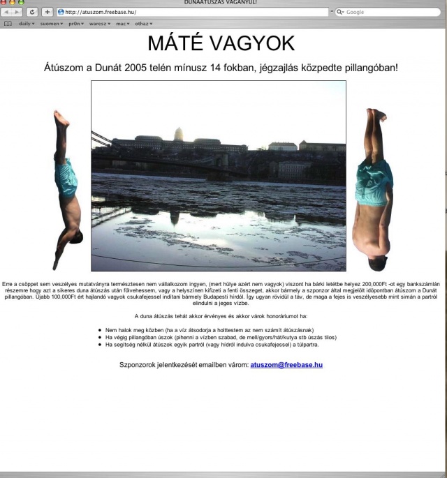 Máté vagyok...