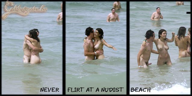 Ne ismerkedj nudista strandon!