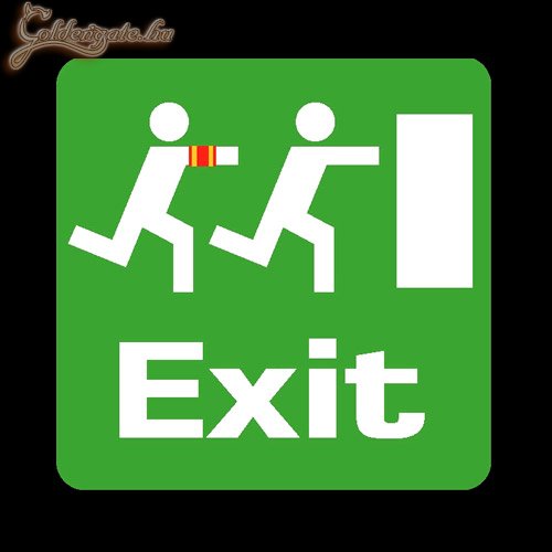 Új tábla a metróban