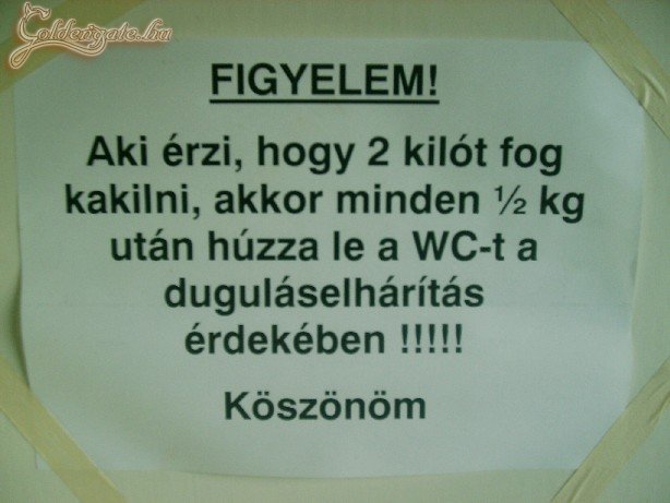 A takarítónéni kéri