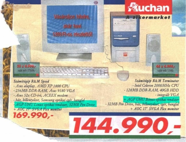 Linux optikai rendszer...