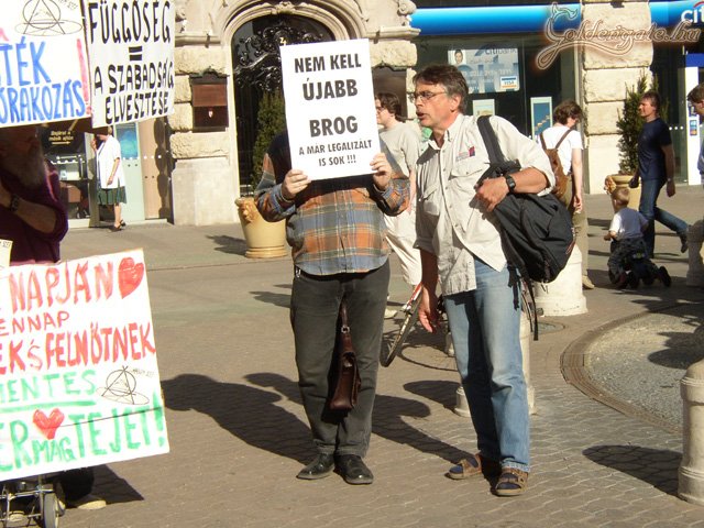 Aki tudja, hogy miért is tüntet...