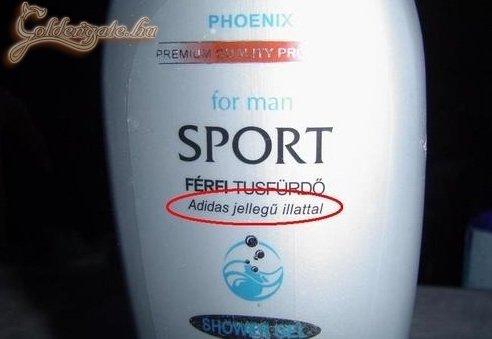 Adidas jellegű illat :DDD