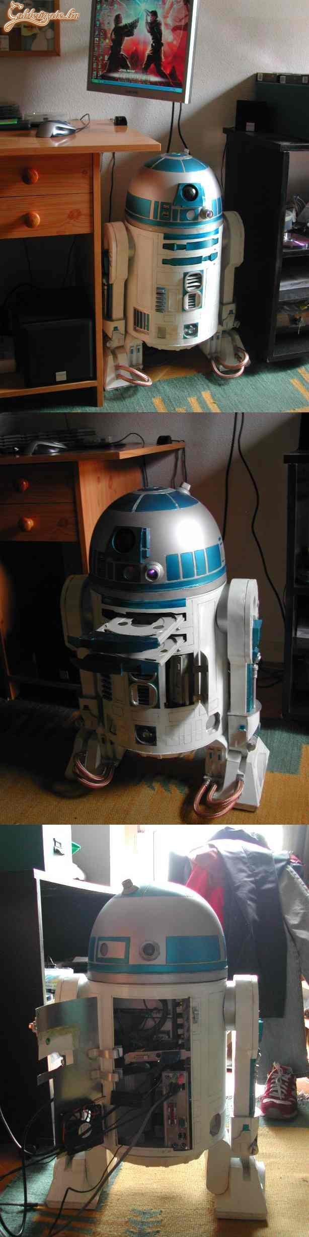 Star Wars fanatikusok: R2D2, mint PC