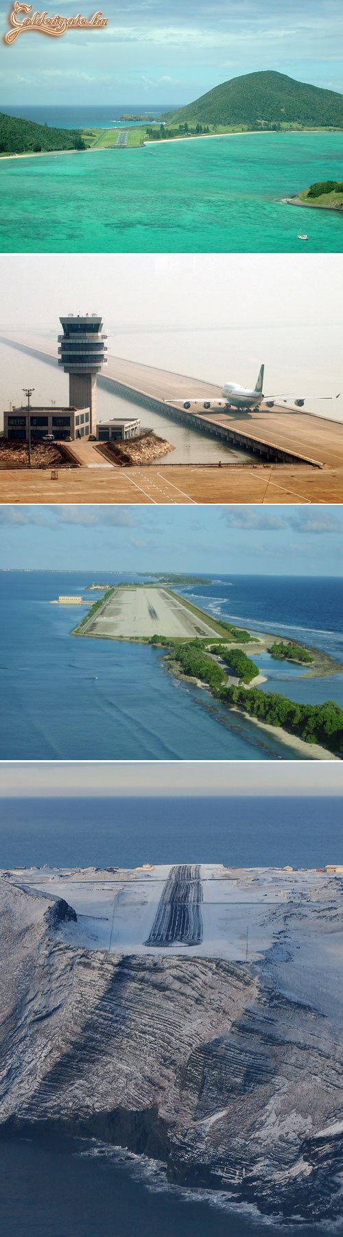 Ilyen helyeken duplán reménykedik az ember, hogy a pilóta ne hibázzon..