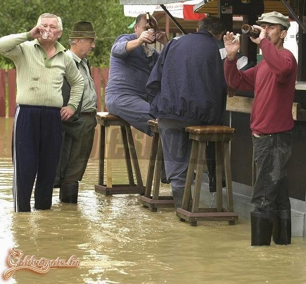 Ők rájöttek miként kell eljárni, ha jön az árvíz