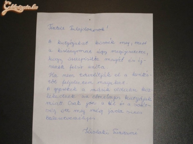 Rossz Jeromos, nem szabad!