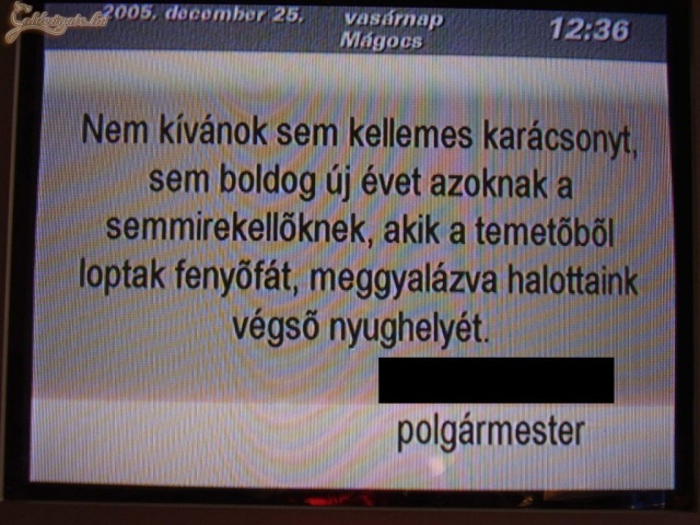 Barátságos polgármester